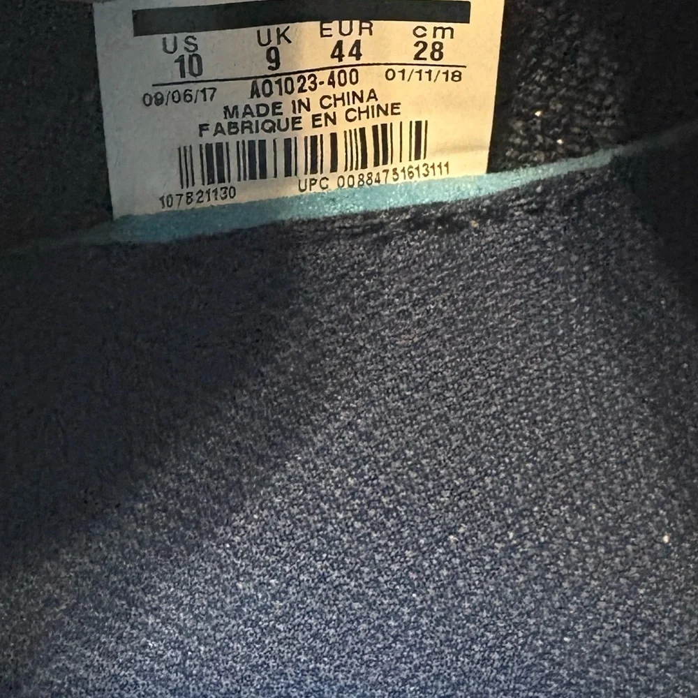 Air max 270 Fly Knit Blue/White 10